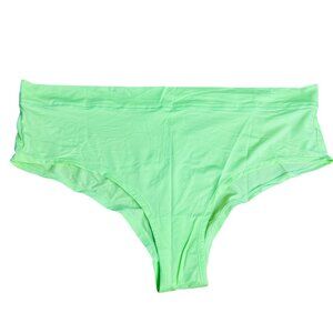 Cacique Comfort Bliss Cheeky Panties Plus Size 26 / 28 Lime Green Underwear NEW‎